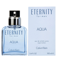 Load image into Gallery viewer, Eternity Aqua For Men By Calvin Klein Eau De Toilette Spray 3.4 oz