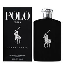 Load image into Gallery viewer, Polo Black For Men By Ralph Lauren Eau De Toilette Spray 4.2 oz