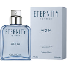 Load image into Gallery viewer, Eternity Aqua For Men By Calvin Klein Eau De Toilette Spray 3.4 oz