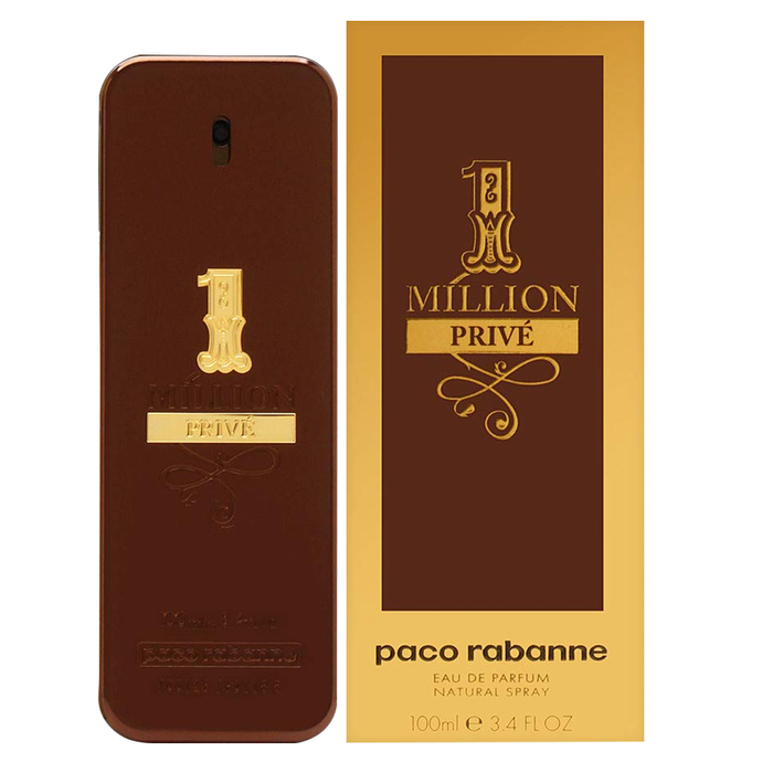 1 Million Prive For Men by Paco Rabanne Eau De Parfum Spray 3.4 oz