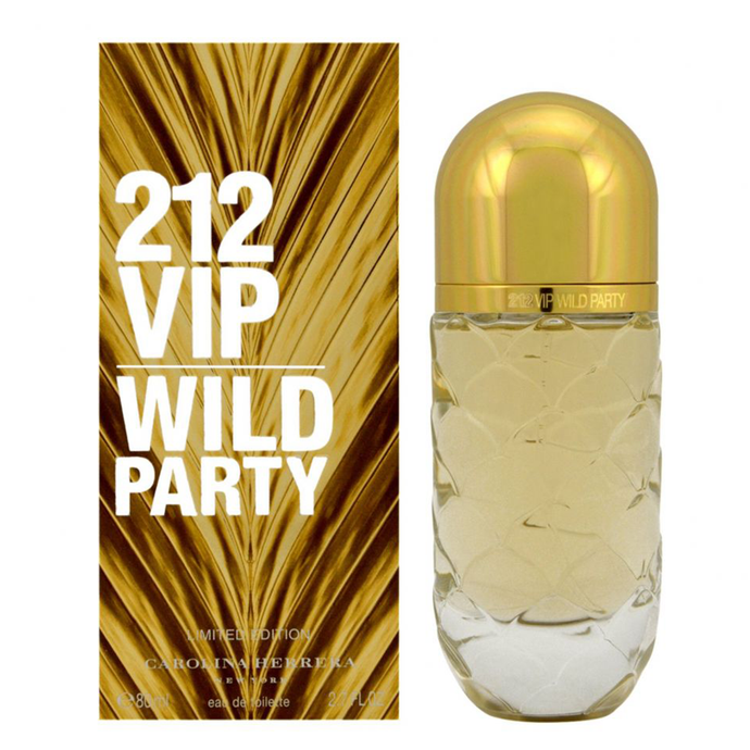 212 VIP Wild Party For Women By Carolina Herrera  Eau De Toilette Spray 2.7 oz