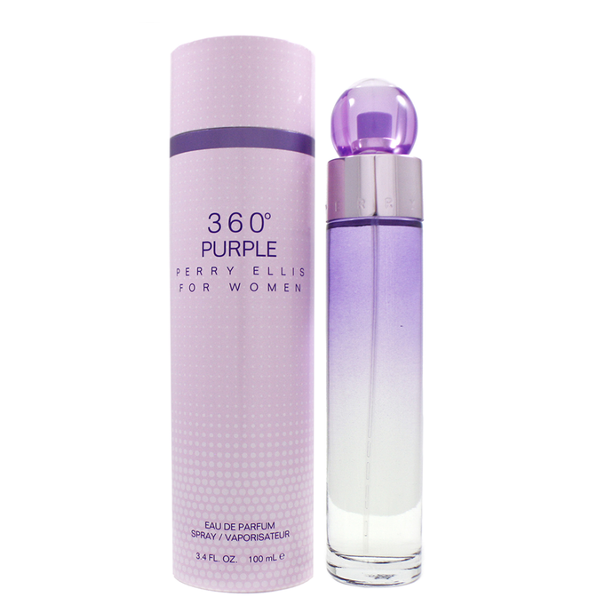 360 Purple For Women By Perry Ellis Eau de Parfum 3.4 oz