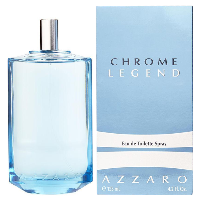 Chrome Legend For Men By Azzaro Eau de Toilette Spray 4.2 oz