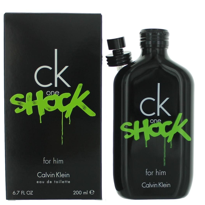 Ck One Shock For Men By Calvin Klein Eau De Toilette Spray 6.7 oz