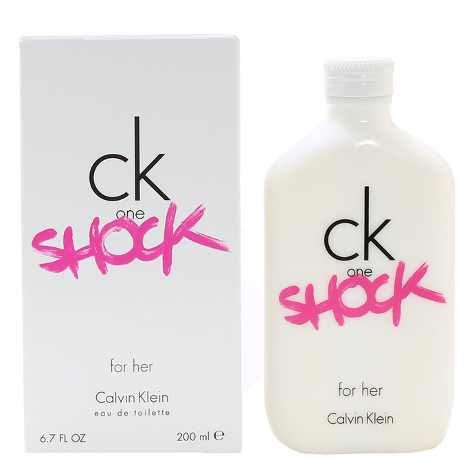 Ck One Shock For Women By Calvin Klein Eau De Toilette Spray 6.7 oz