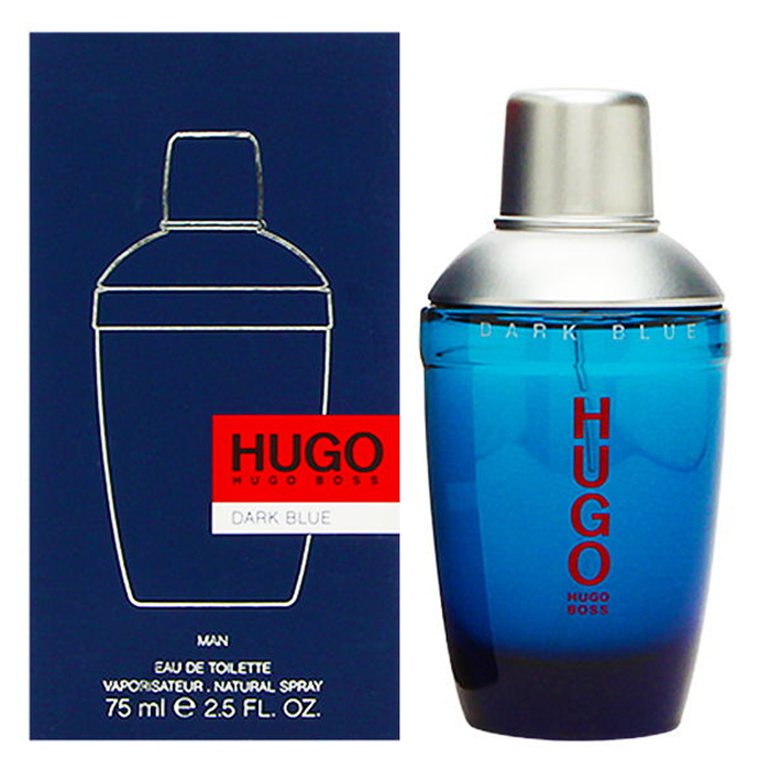 Dark Blue For Men By Hugo Boss Eau De Toilette Spray 2.5 oz