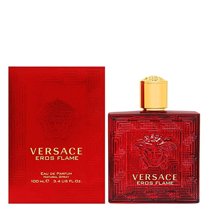 Eros Flame For Men By Versace Eau de Parfum 3.4 oz
