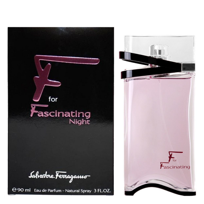 F for Fascinating Night for Women by Salvatore Ferragamo Eau De Parfum Spray 3 oz