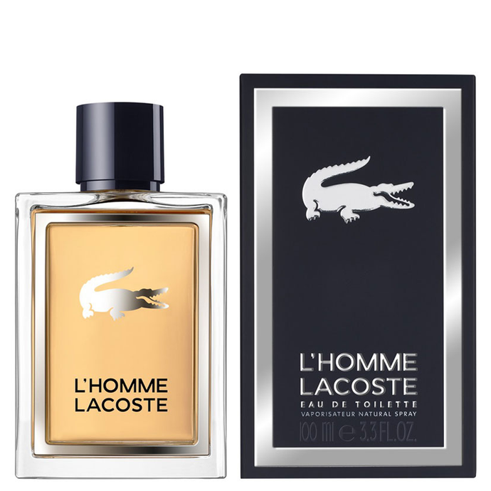 L'Homme Lacoste For Men Eau De Toilette Spray 3.4 oz