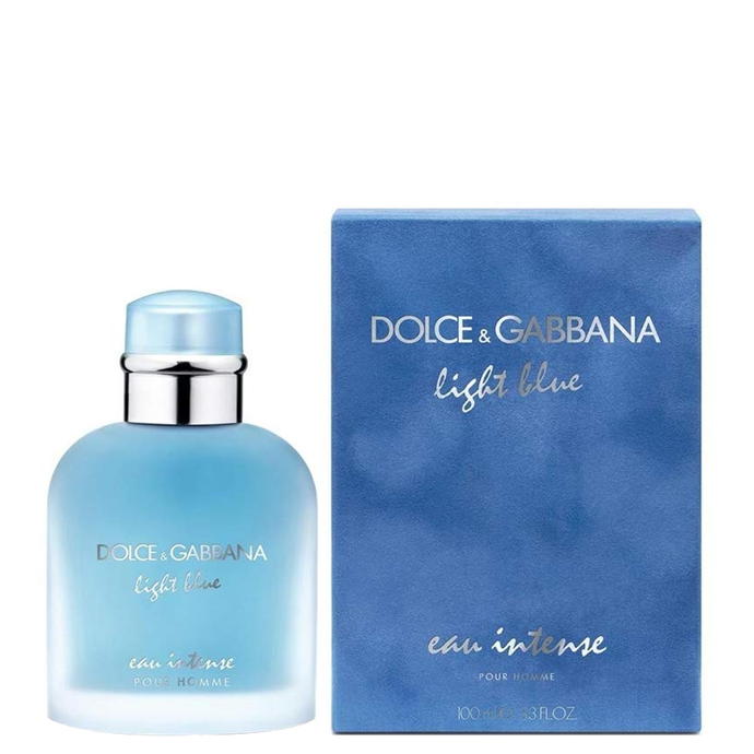 Light Blue Eau Intense By Dolce & Gabbana For Men Eau De Parfum Spray 3.4 oz