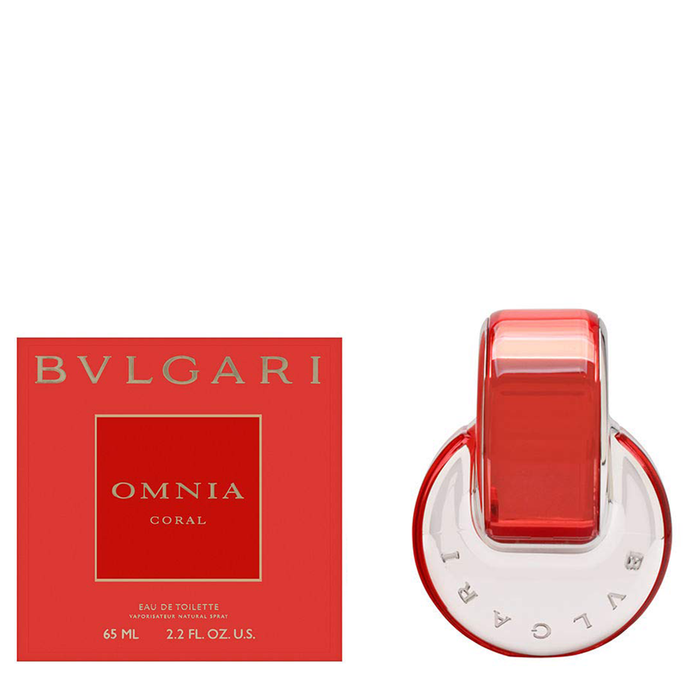 Omnia Coral Women by Bvlgari Eau de Toilette Spray 2.2 oz
