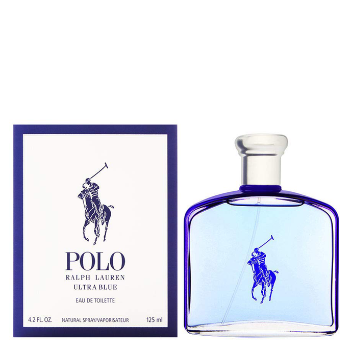Polo Ultra Blue Men by Ralph Lauren Eau de Toilette Spray 4.2 oz