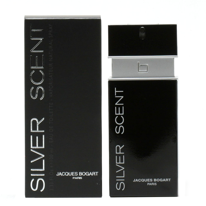 Silver Scent For Men By Jacques Bogart Eau De Toilette Spray 3.4 oz