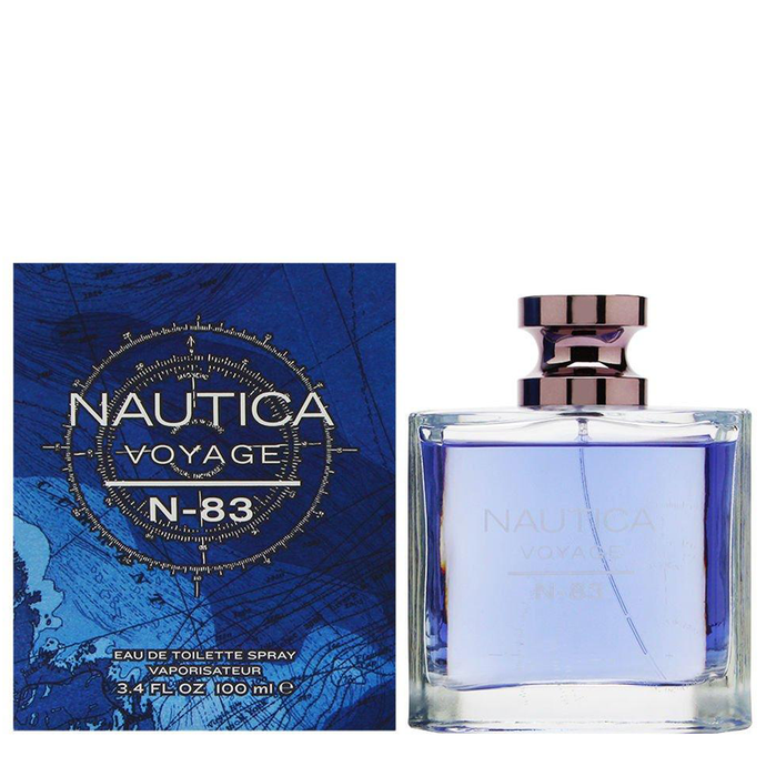 Voyage N-83 For Men By Nautica Eau De Toilette Spray 3.4 Oz