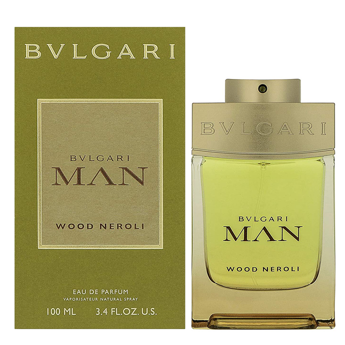 Wood Neroli For Men By Bvlgari Eau De Parfum Spray 3.4 oz